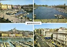 CPSM Reflets de Province Marseille Bouches du Rhone 