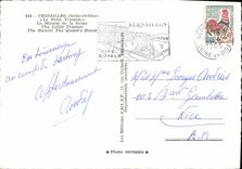 CPSM Versailles Seine et Oise Le Petit Trianon La Maison de la Reine 