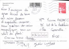CPSM Souvenir de Corse Restonica 