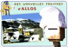 CPSM Allos Alpes de Haute Provence 