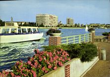 CPSM Vichy Allier Le lac d'Allier Passage du Moineau 