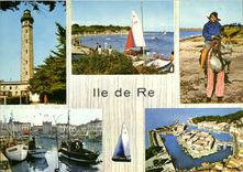 CPSM Ile de re Le Phare des Baleines Trousse 