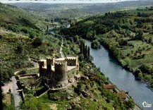 CPSM Vallee de la Sioule Chateau Feodal de Chouvigny 