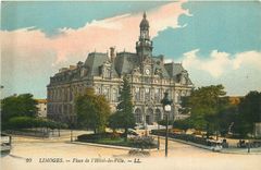 CPA Limoges Place de l'Hotel de Ville