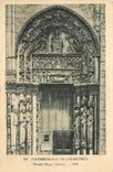 CPA Cathedrale de Chartres Partail Royal (Detail)