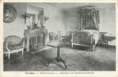 CPA Versailles Petit Trianon Chambre de Marie Antoinette
