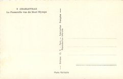 CPA Charleville La Passerelle vue du Mont Olympe