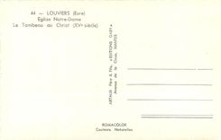 CPA Louviers (Eure) Eglise N D le Tombeau au Christ (XVe s)