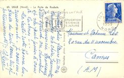 CPA Lille (Nord) La Porte de Roubaix