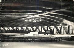 CPA Lourdes la basilique Souterraine Ste Pie X