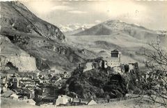 CPA Lourdes le chateau