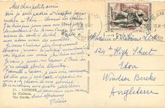 CPA Lourdes le chateau