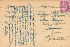 CPA Lourdes Les Malades et la Procession sur l'Esplanade