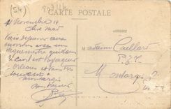 CPA Luneville Le Pont de Viller saute e la Feculerie incendiee