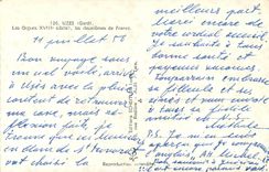 CPA Uzes (Gard) Les Orgues XVIIIe s Les deuxiemes de France