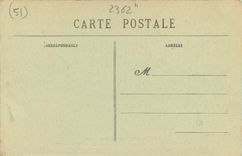 CPA Bataille de la Marne Sept 1914 Fere Champenoise tombe de Sous Officiers et soldats Route de Norm