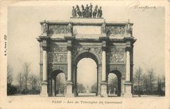 CPA Paris Arc de Triomphe du Carrousel