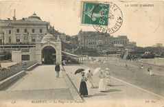 CPA Biarritz la PLage et le Casinos