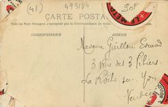 CPA Blois la rue Porte Cote