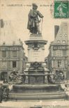 CPA Charleville Statue de Charles