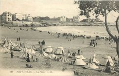 CPA Pontaillac la PLage