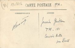 CPA Amiens Portail de la Cathedrale le jugememt Dernier