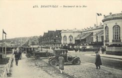 CPA Deauville Boulevard de la Mer