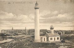 CPA Berce Plage Le Phare