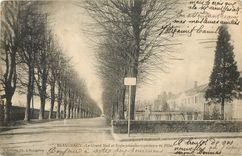 CPA Beaugency Le Grand Mail et Ecole primairesuperieure de Filles