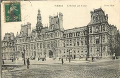 CPA Paris L'Hotel de Ville