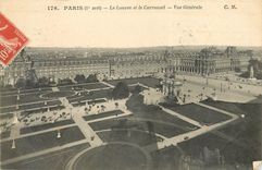 CPA Paris (1arrt) Le Louvre et le carrousel Vue generale