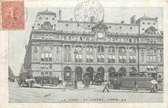 CPA Paris La Gare St Lazare