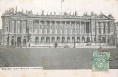 CPA Paris Ministere de la Marine