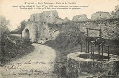 CPA Provins Porte Saint Jean Puits de la Citadelle
