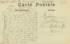 CPA Panorama de Versailles