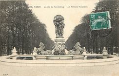 CPA Paris Jardin du Luxembourg La fontaine Carpeaux
