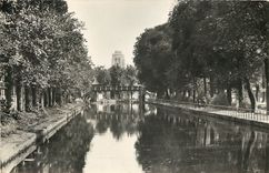 CPA Lille le Pont Napoleon vu du Pont Negrier