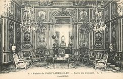 CPA Palais de Fontainebleau Salle du Conseil