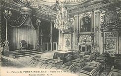 CPA Palais de Fontainebleau Salle du Trone