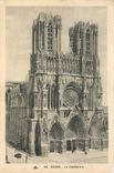CPA Reims la Cathedrale