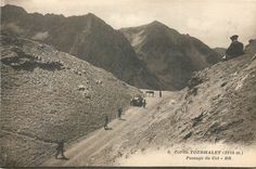 CPA Col du Tourmalet (2114 m) Passage du Col