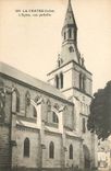 CPA La Chartre (Indre) L'Eglise vue partielle