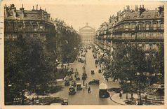 CPA Paris Avenus de L'Opera