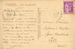 CPA Paris Avenus de L'Opera