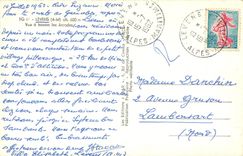CPA Levens (A M) alt 600 m vue a travers les Arcades