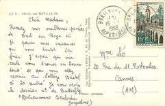 CPA Breil sur Roya (A M)