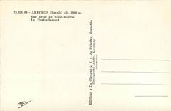 CPA Areches (Savoie) alt 1080 m vue prise de Saint Guerin le Ponteellamont