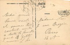 CPA Lourdes Vue sur le Chateau et les Montagnes