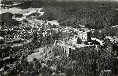 CPA En avion sur Murol (P de D) Alt 833 m