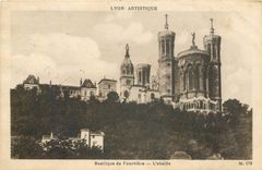 CPA Lyon Artistique Basilique de Fourviere L'Abside